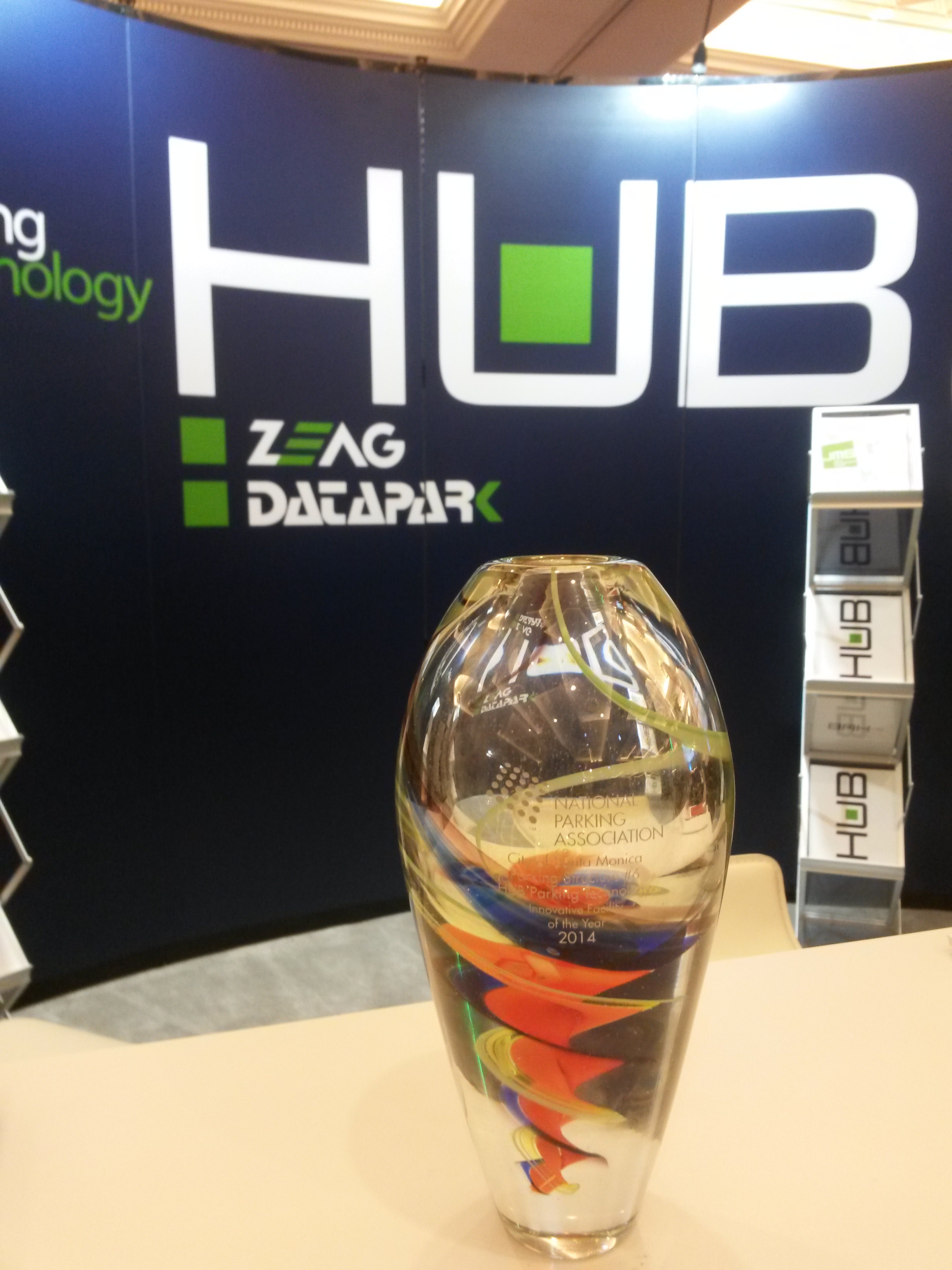HUB was presented with a prestigious award