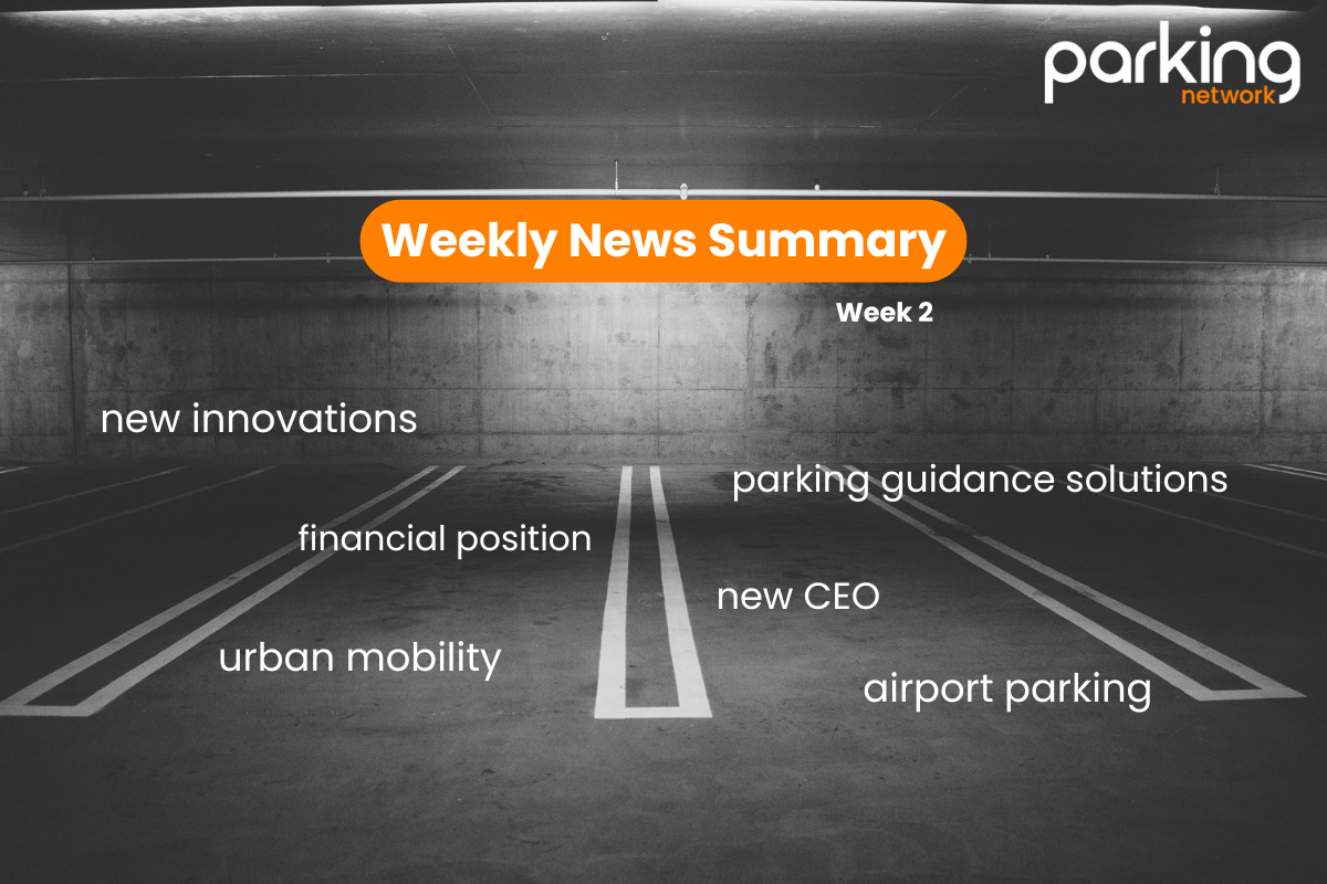 New Year, New Innovations: Parking Network News Summary – Week 2