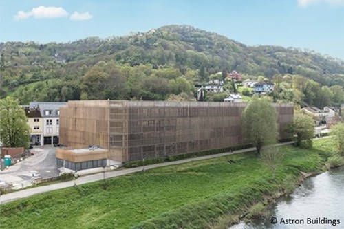 a multi-level car park at Campus Gare