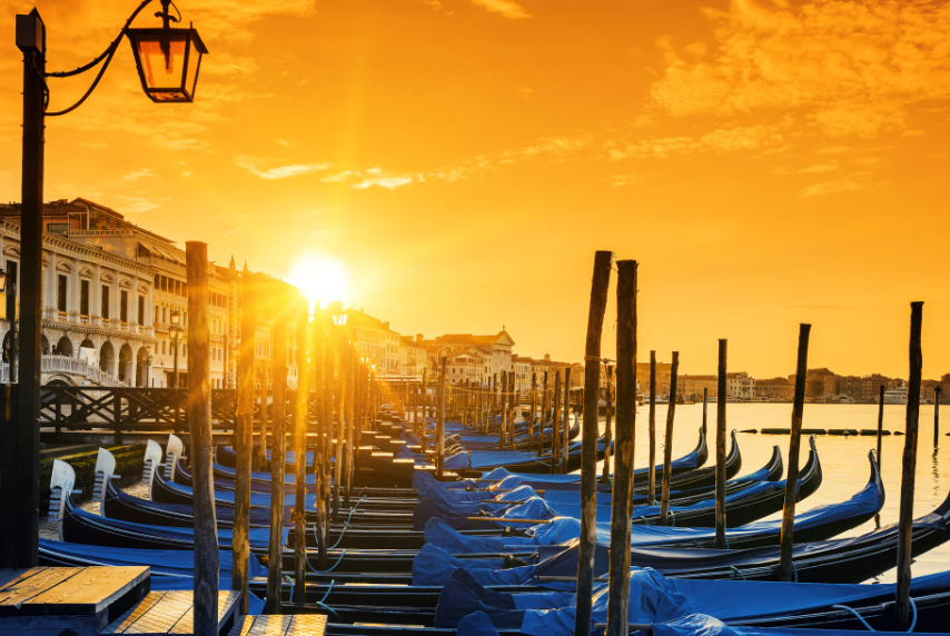 Boats in Venice 