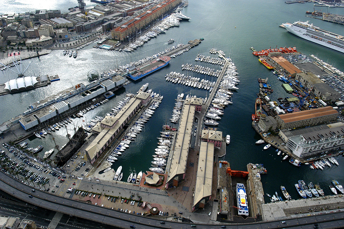 Marina Porto Antico in Genoa