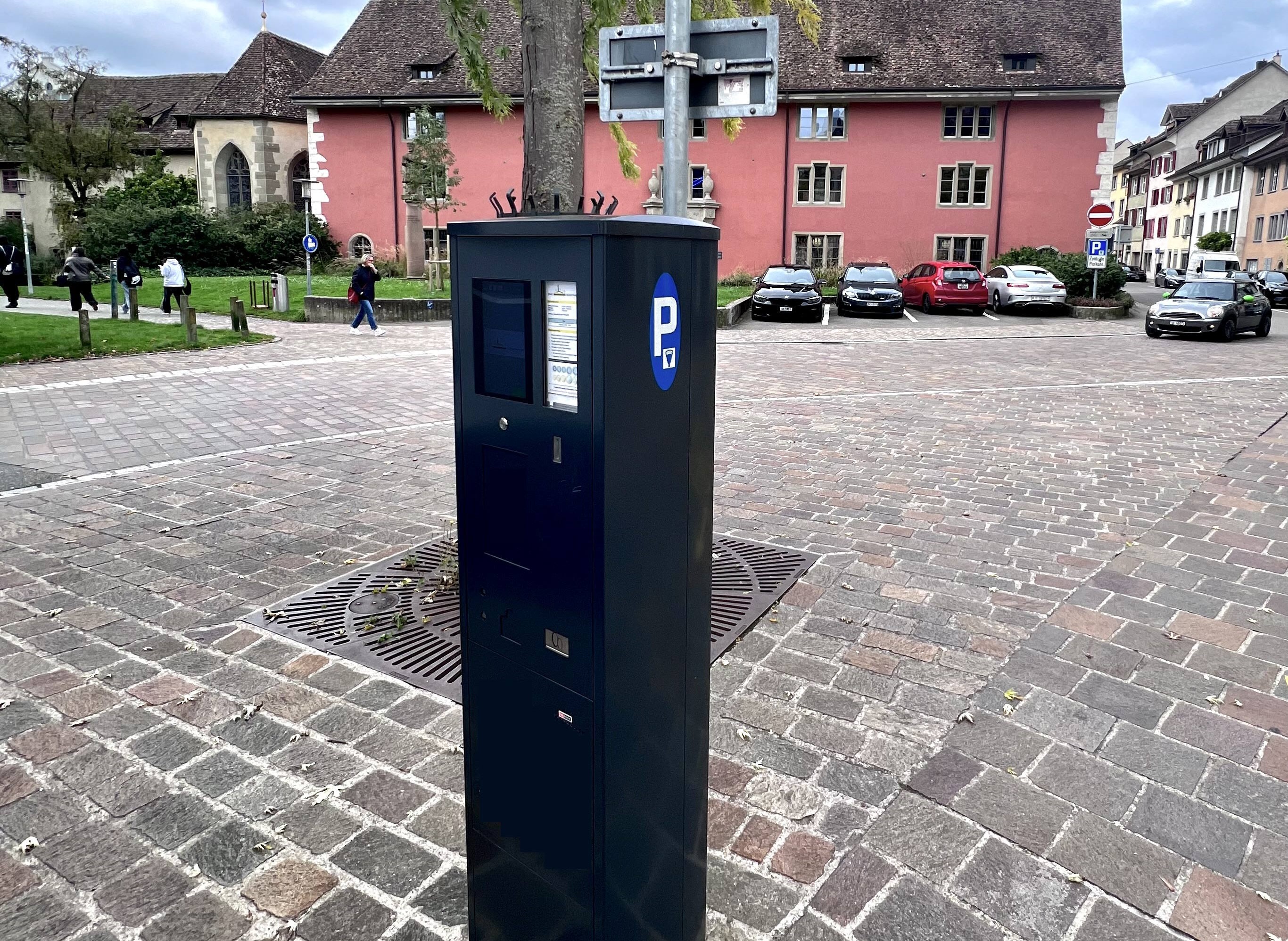 Citea parking meters of the latest generation in the city of Schaffhausen