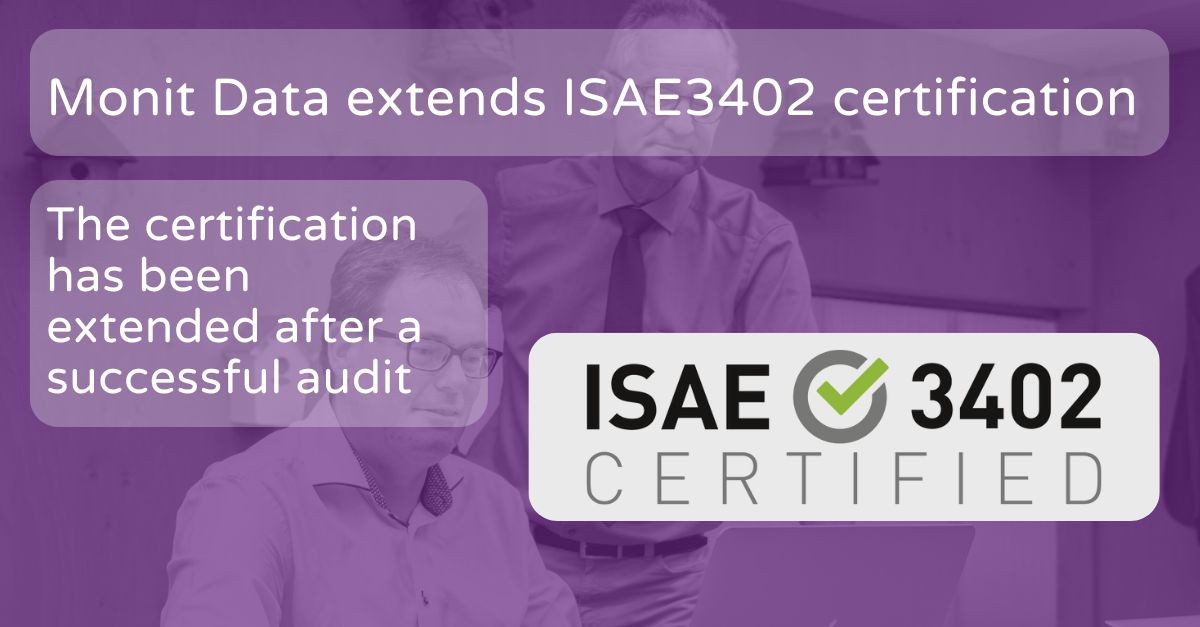 ISAE3402 Certification 