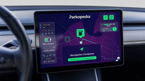 Parkopedia in-car data integration