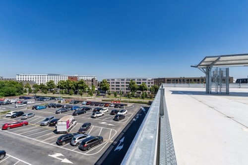 image of a parking lot