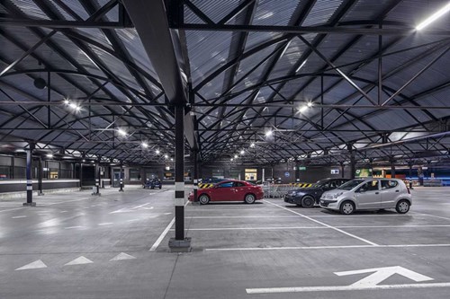 Car Park refurbishment with TRILUX 